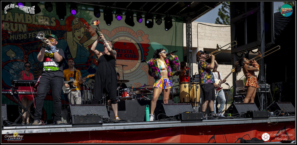 My Son The Hurricane perform at Lake Tahoe's Gambler's Run Music Festival. 2025. Photo by Larry Sabo.