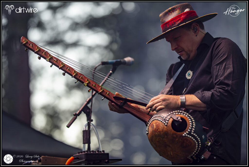 Dirtwire perform at The Hangar Taproom and Bottle Shop in Lake Tahoe. 2026. Photo: Larry Sabo