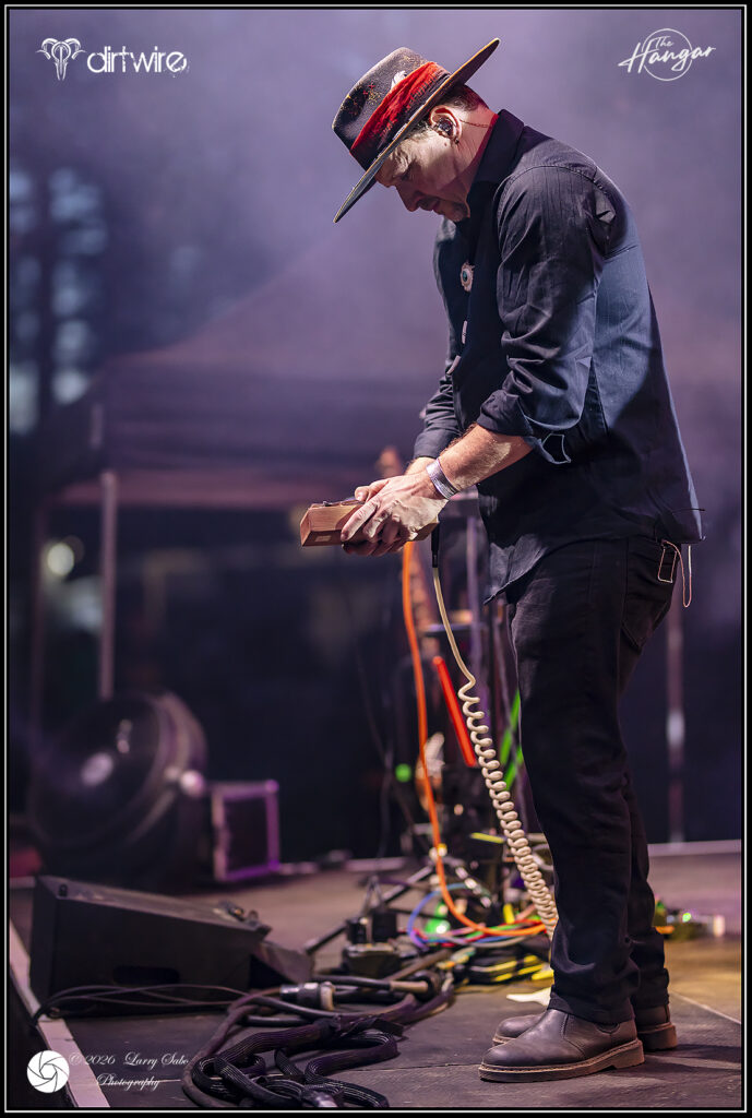 Dirtwire perform at The Hangar Taproom and Bottle Shop in Lake Tahoe. 2026. Photo: Larry Sabo
