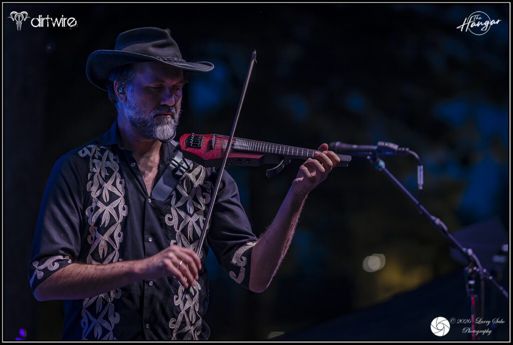 Dirtwire perform at The Hangar Taproom and Bottle Shop in Lake Tahoe. 2026. Photo: Larry Sabo