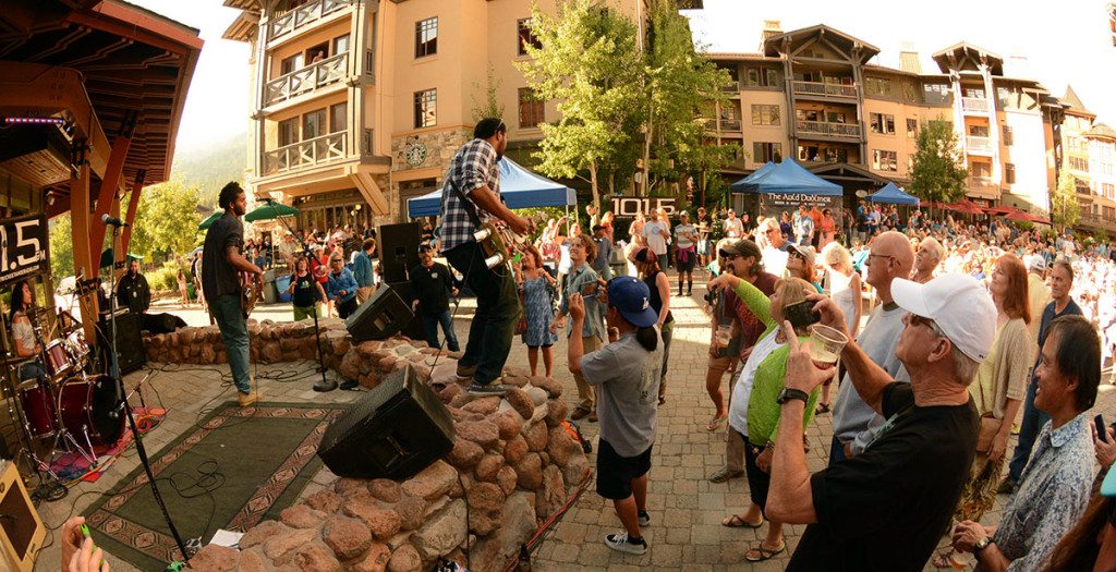 The Homemade Jamz Blues Band rocks Squaw Valley. Tim Parsons / Tahoe Onstage