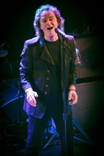 Colin Blunstone is the lead singer for the Zombies. This photo was taken by Matthew White, the son of Zombies original bass player Chris White.