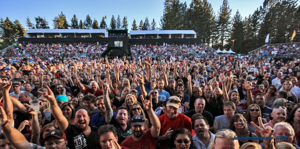 6,000 Red Heads in the Lake Tahoe Outdoor Arena at Harveys