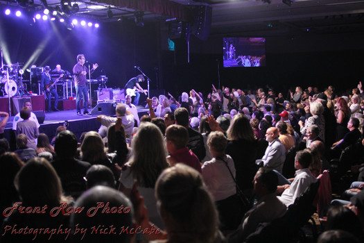 Huey Lewis and the News receive a standing ovation Sept. 26 at the Silver Legacy. Nick McCabe / Front Row Photo