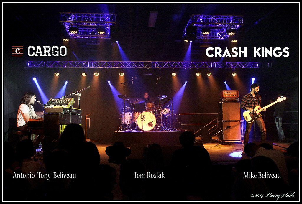 The Crash Kings rock the house during its June debut in the Cargo.