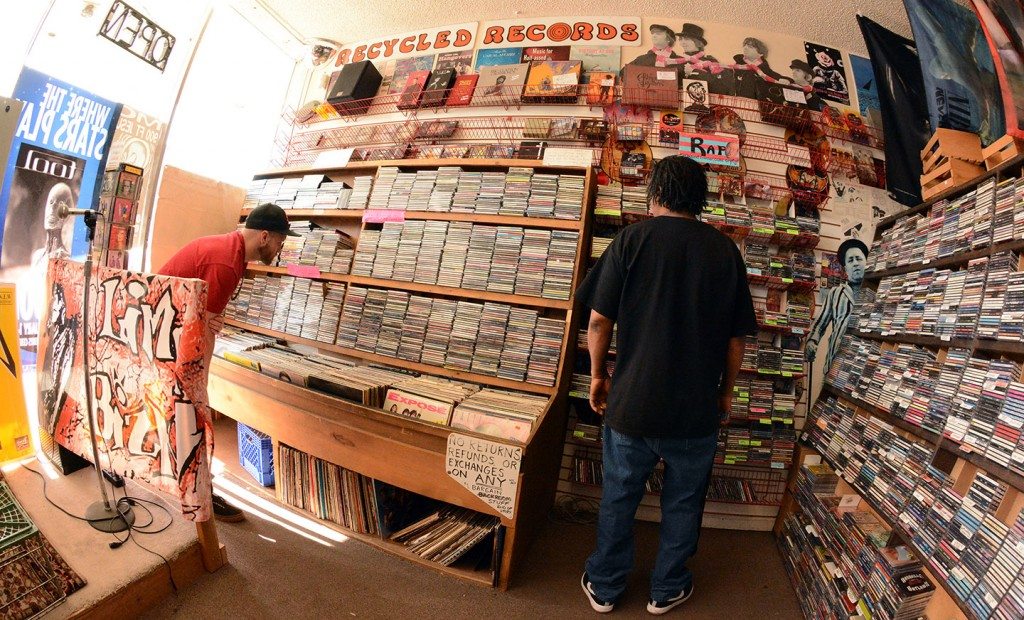 Recycled Records is doing good business in Reno's counter culture area, the Midtown District. Tim Parsons/ Tahoe Onstage