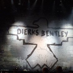 Dierks Bentley is about to come out from behind the curtain Aug. 23 at the Harvey's Outdoor Arena. 