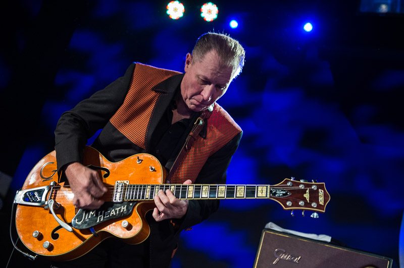 Jim Heath is the Reverend Horton Heat, and so is his band.