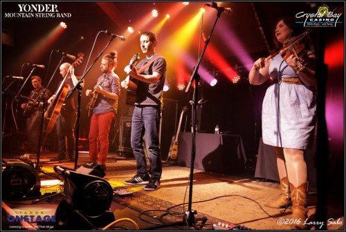 Yonder Mountain String Band took the crowd at Crystal Bay's Crown Room on a far-reaching sonic journey on Friday, March 25.