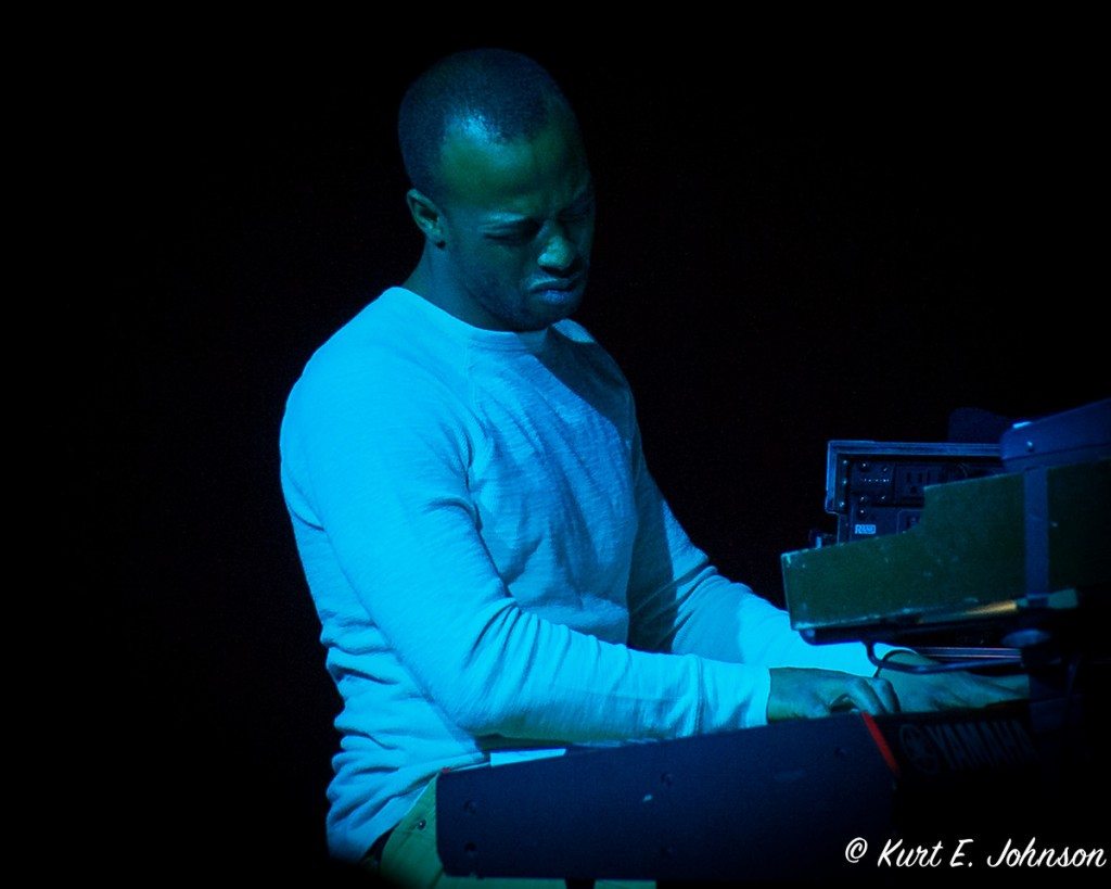 Alric “A.C.” Carter plays keyboard and organ for TAUK.