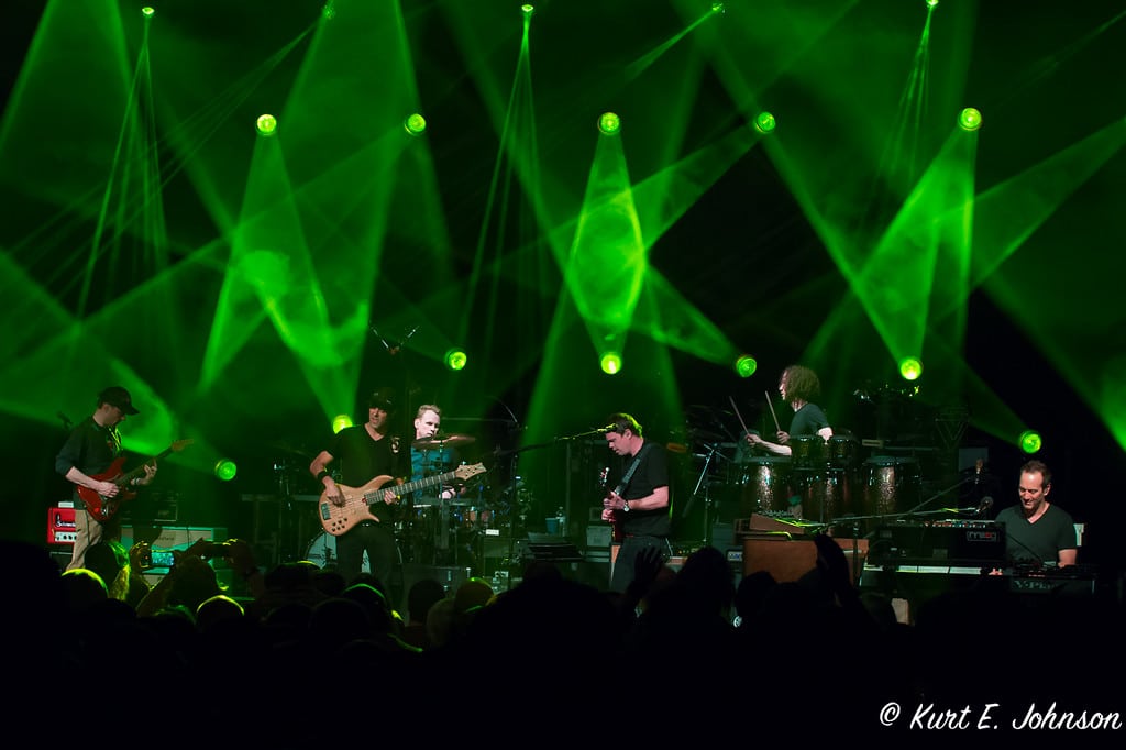 Umphrey's McGee plays to a packed house at Harrah's Lake Tahoe March 24.