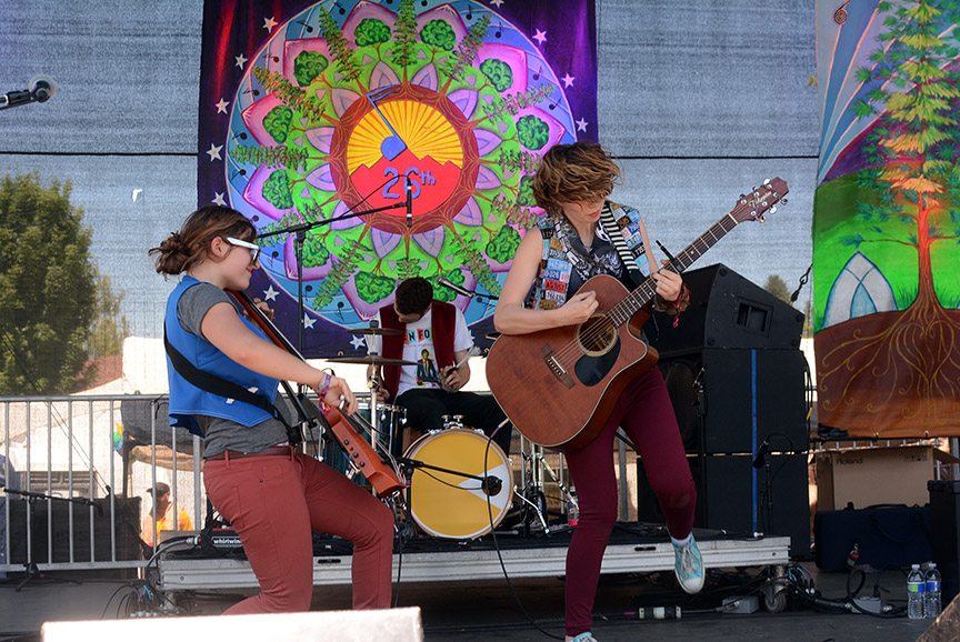 The Accidentals debut was a highlight of High Sierra's opening day. Tim Parsons / Tahoe Onstage