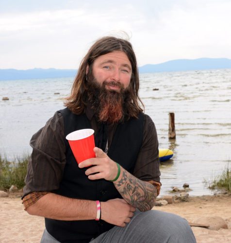 Red Cup drinks it all in at Lake Tahoe. Tim Parsons / Tahoe Onstage