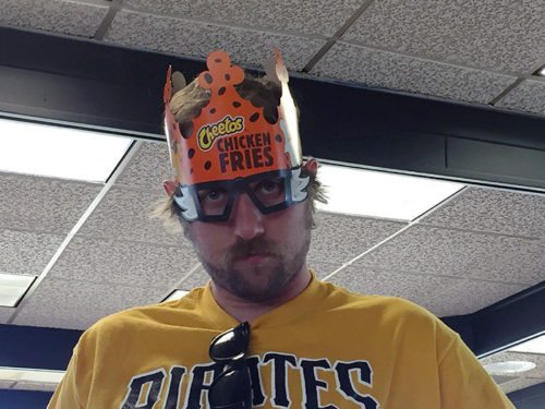 Royal with Cheetos Chicken Fries: Mike Hickel.