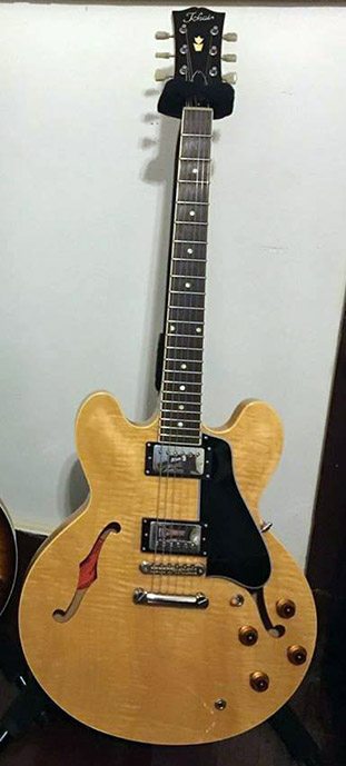 Seizo Shibayama’s stolen guitar