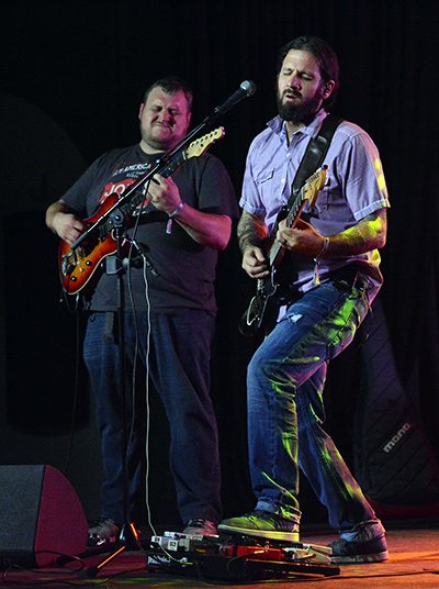 Jelly Bread has never been sweeter than with dual guitarists Sean Lehe, left, and Dave Berry. Tim Parsons / Tahoe Onstage