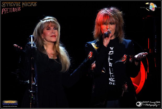 Stevie Nicks and Chrissy Hyned