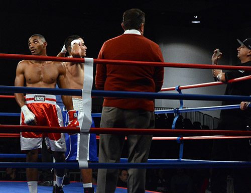Carson City's Diego Elizondo poses for a photo after beating Chandler Clements. Tim Parsons / Tahoe Onstage