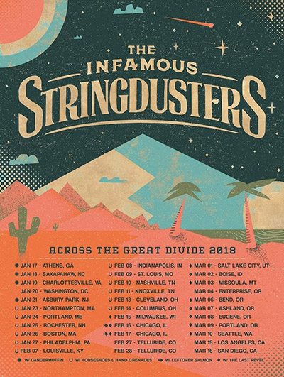 Infamous Stringdusters 2018 tour