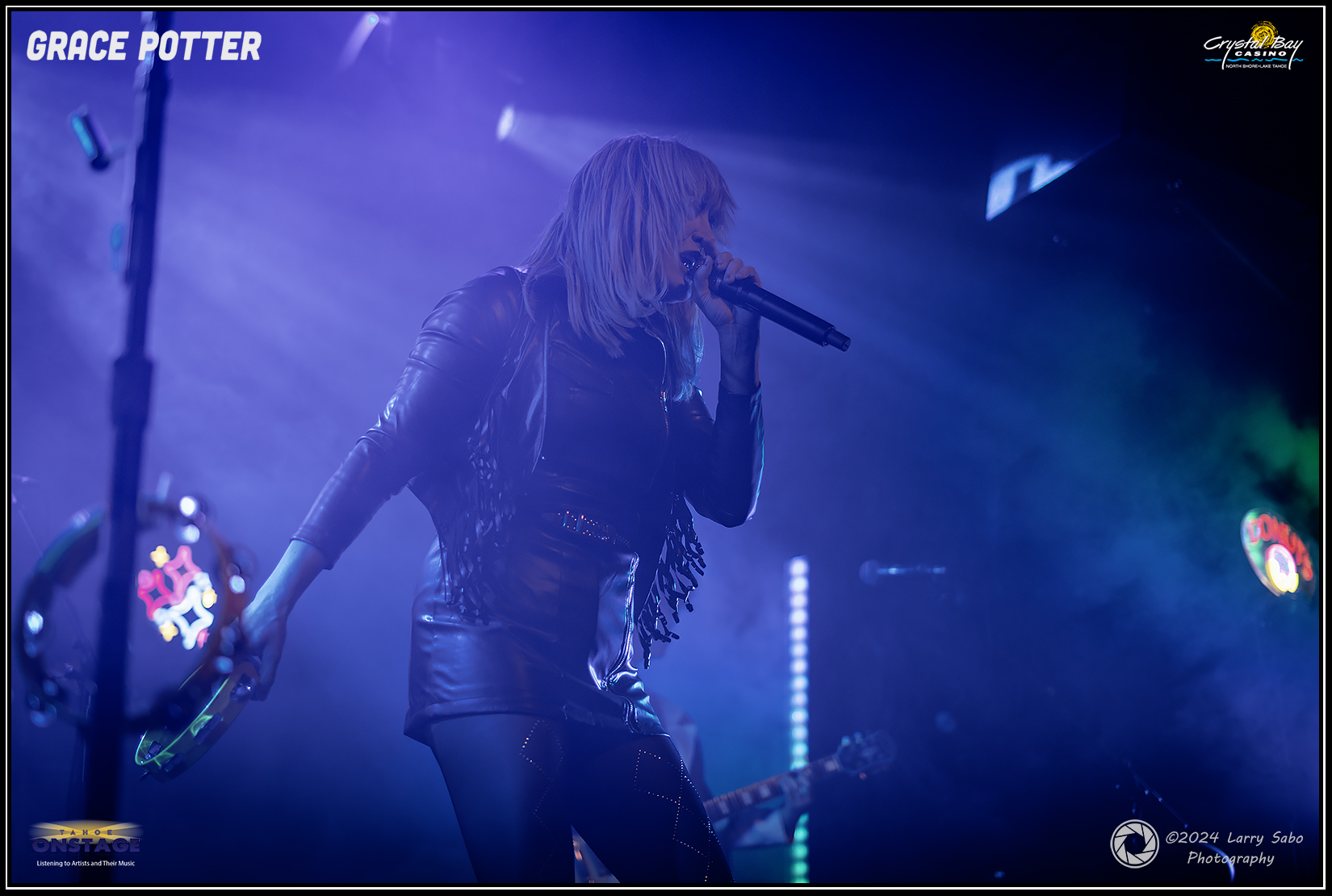Grace Potter performs on Night 2 of the Mother Road Tour at Crystal Bay, Lake Tahoe