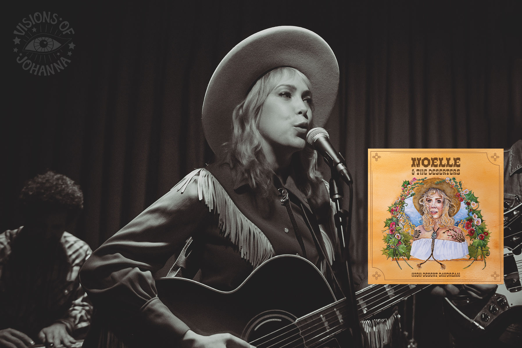 Noelle & The Deserters ramble through nostalgic country landscapes on
new High Desert Daydream album