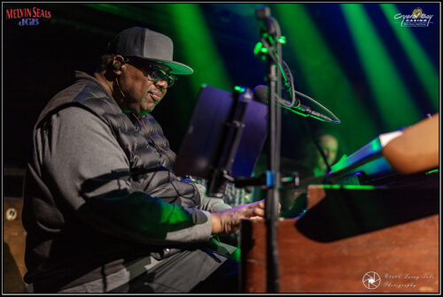 Melvin Seals and JGB - Jerry Garcia Band - performs a live jam concert in Lake Tahoe