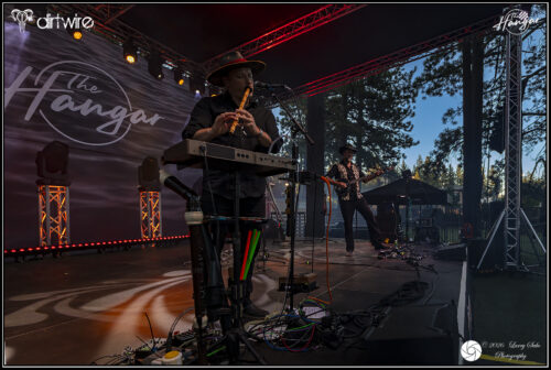 Dirtwire perform at The Hangar Taproom and Bottle Shop in Lake Tahoe. 2026. Photo: Larry Sabo