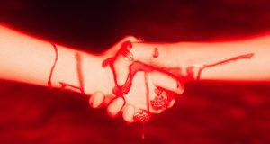 Reno, Nevada band Worm Shot - Blood Sisters album cover